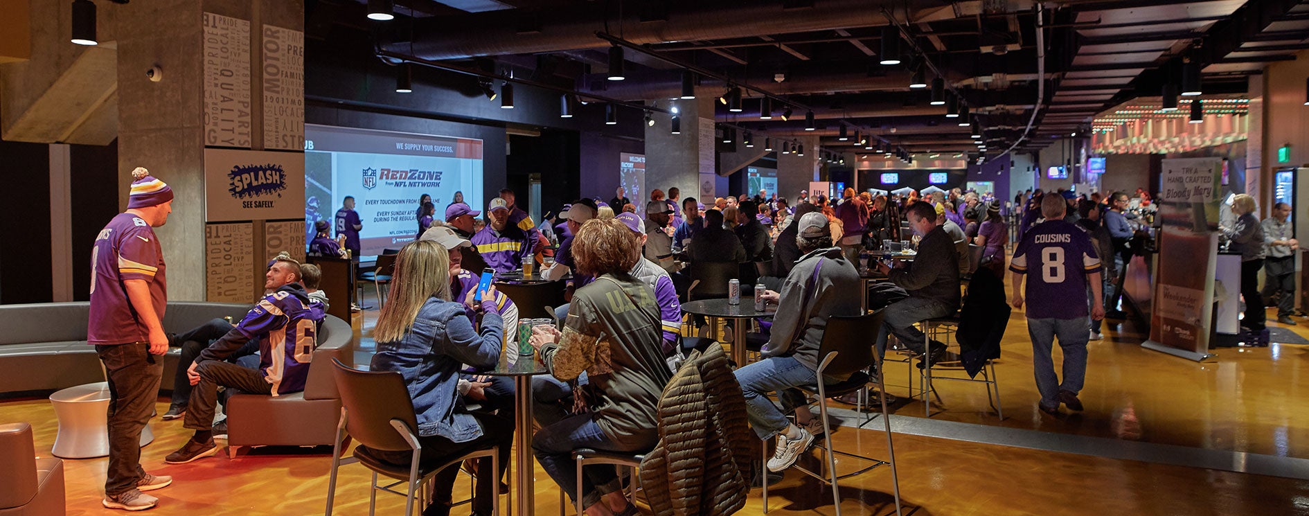 Club V9 at U.S. Bank Stadium 