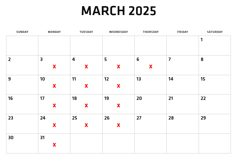 March 2025 Blackout Dates.png